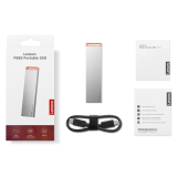 Ārējie cietie diski un SSD LENOVO PS8S PORTABLE SSD 1TB Silver (4XB1T88412)