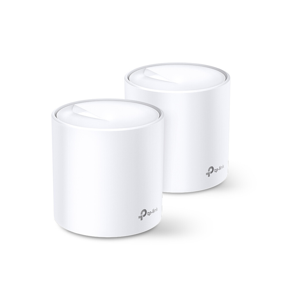 Rūteris (maršrutētājs) TP-Link Deco X60 White - Deco X60(2-pack)