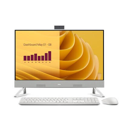 Personālais dators Dell 27 All-in-One EC27250  Intel Core i5-1334U Pearl White (EC27250_RPLU-R_004_NK)