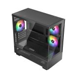 Datoru korpuss 1stPlayer Mi5 Black (Mi5-BK-2FC7R-1FC7)