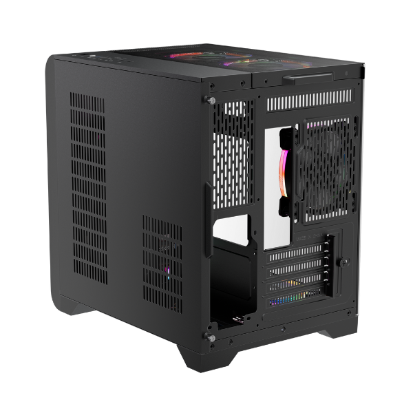 Datoru korpuss 1stPlayer VT5 Black (VT5-BK-3F7) - foto 4