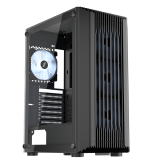 Datoru korpuss 1stPlayer H6 Black (H6-BK-4F7)