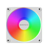 Korpusa dzesētājs Montech GF120R V2 ARGB White (GF120R V2 ARGB PWM White (W)) (GF120R V2 ARGB PWM (W))