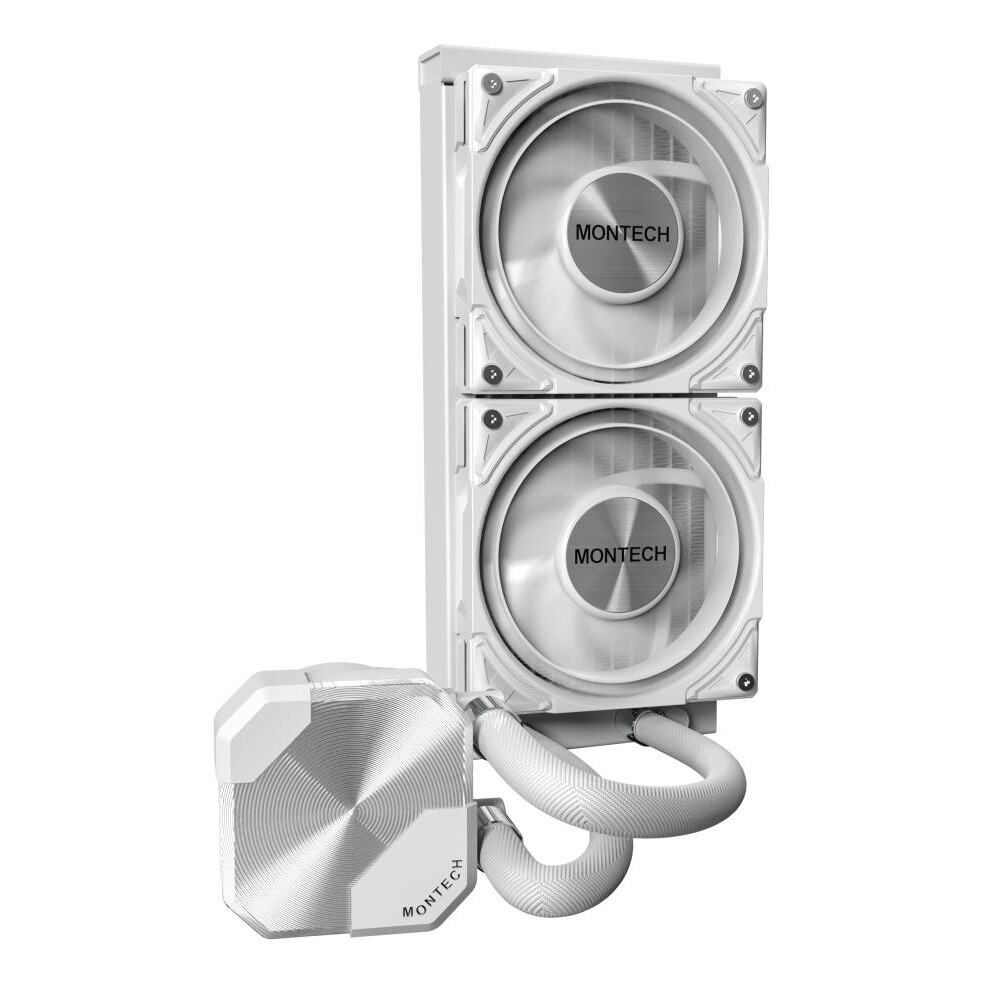 Procesoru dzesētājs Montech HyperFlow Silent 240 White (HYPER FLOW SILENT 240 (W))