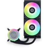 Procesoru dzesētājs Lian Li Galahad II Lite RGB - 240mm Black (GA2L24RB)