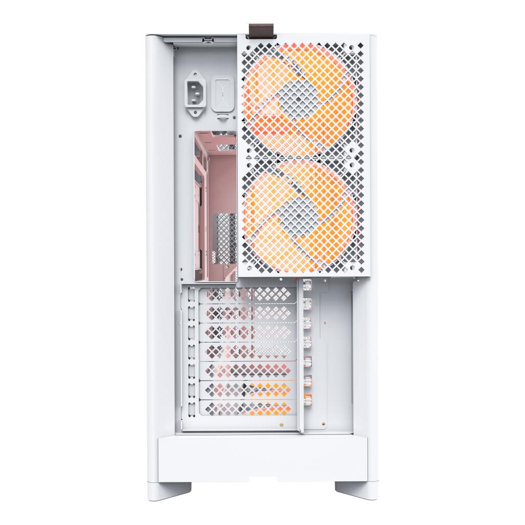 Datoru korpuss Montech HS01 PRO Midi Tower White (HS01 PRO (W)) - foto 2