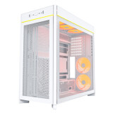 Datoru korpuss Montech HS01 PRO Midi Tower White (HS01 PRO (W))