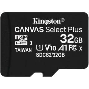 Atmiņas kartes 32Gb MicroSD Kingston Canvas Select Plus (SDCS2/32GBSP)