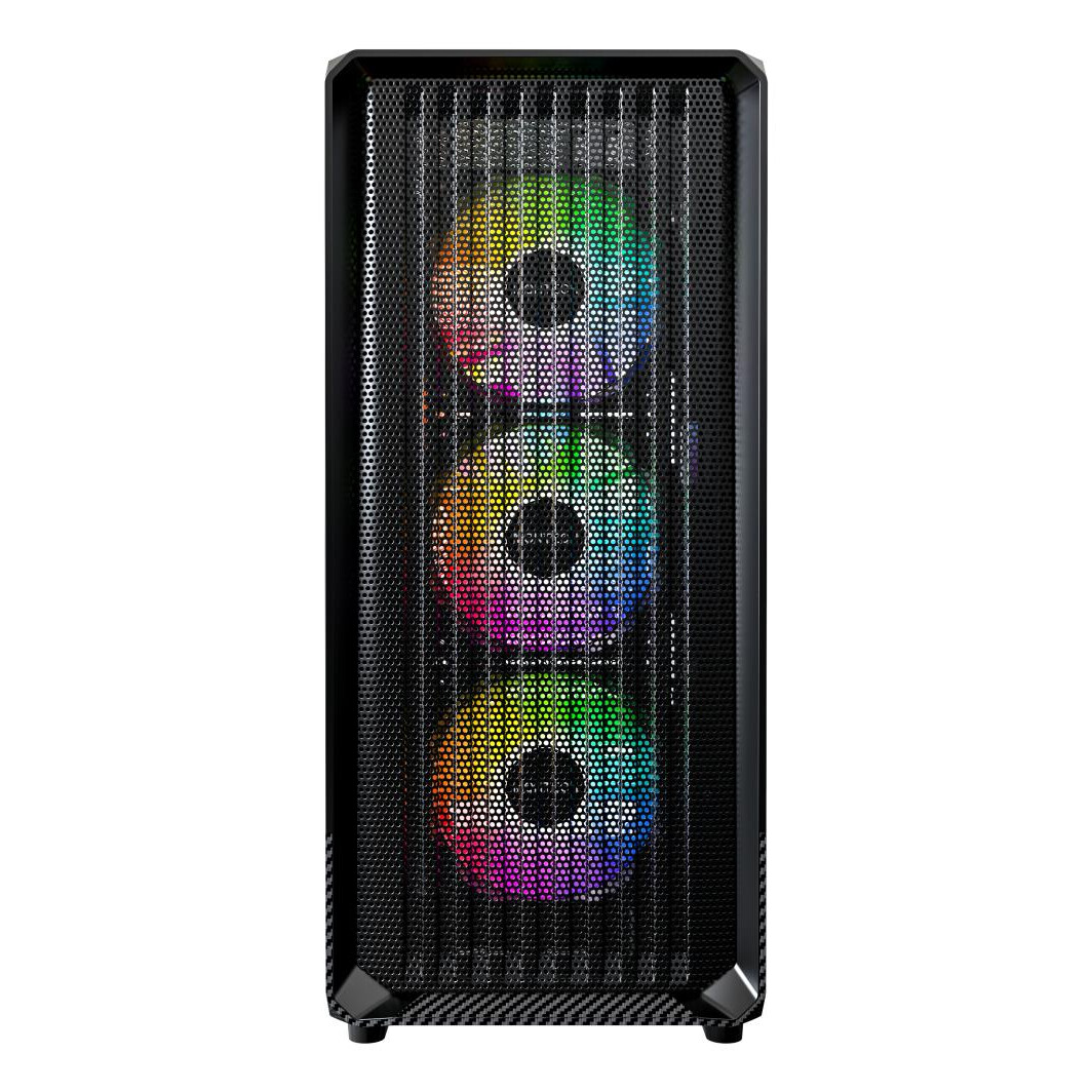 Datoru korpuss Montech X5 Midi Tower Black (X5 (B)) - foto 4