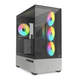 Boitiers PC Sharkoon AK7 ARGB Midi Tower Black (4044951044177)