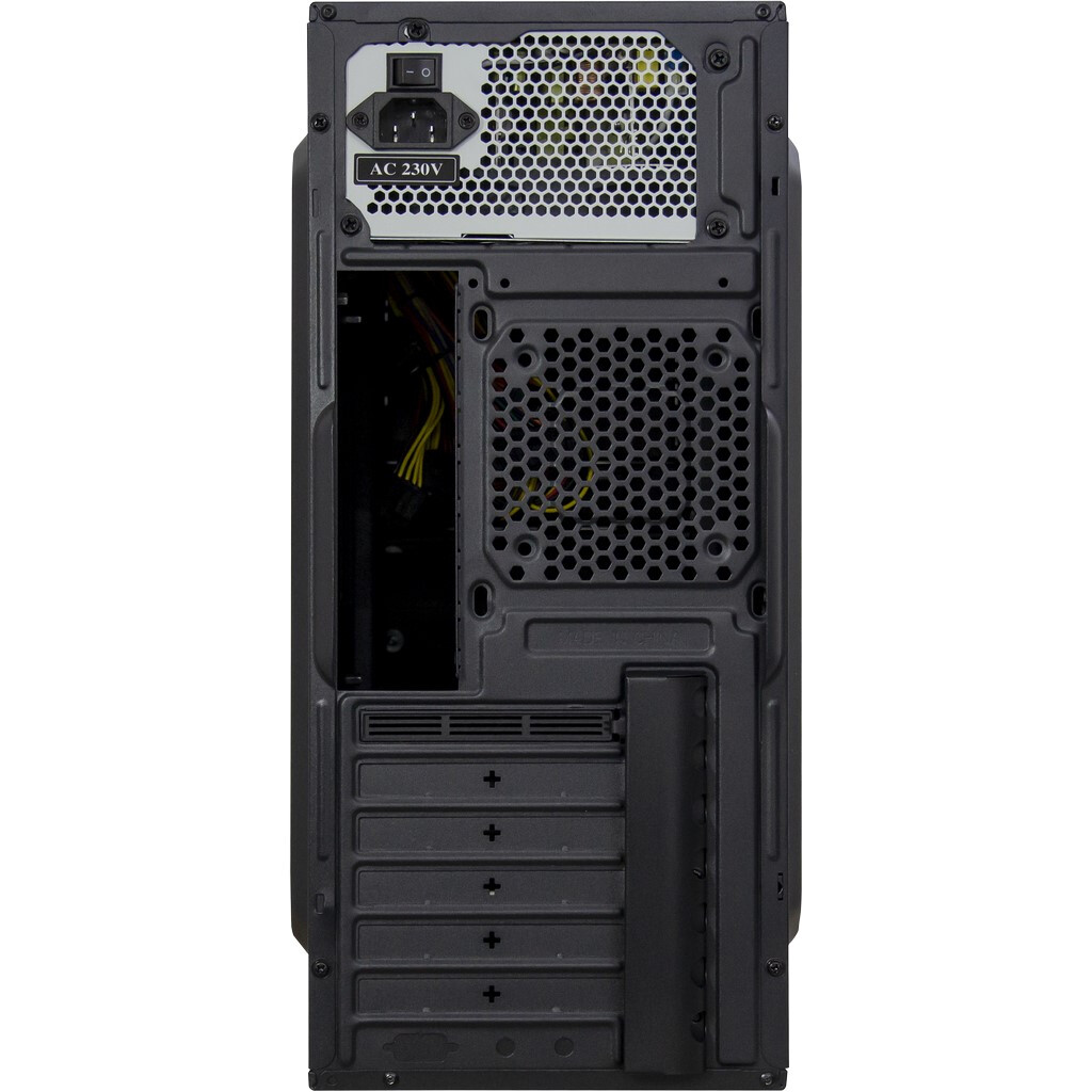Datoru korpuss Inter-Tech IT-5916 INCL. SL-500 Midi Tower Black (88881316) - foto 4