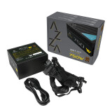 Barošanas bloks AZZA PSAZ-750W 750W Black (PSAZ-750W(ATX3.1))