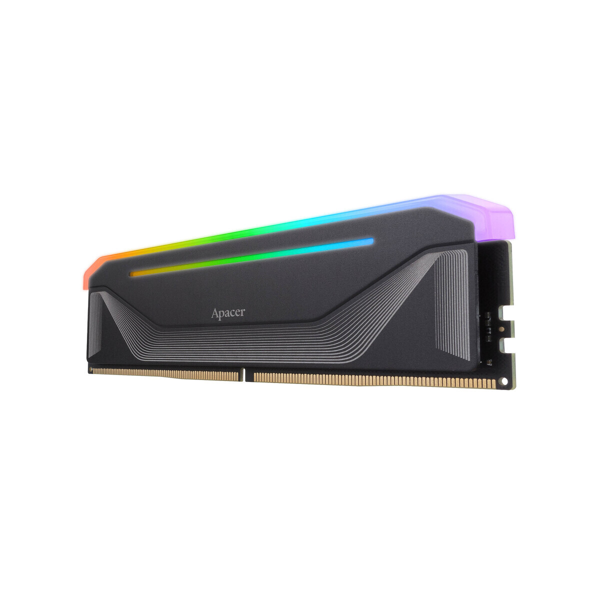 Operatīvā atmiņa Apacer Nox RGB 6000MHz 16GB DIMM DDR5 Memory Module Black  (AH5U16G60C622NBAA-1) -  AH5U16G60C622NBAA-1 - foto 2