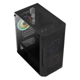 Datoru korpuss AeroCool Trinity Mini Black (Trinity Mini-G-BK-v3)