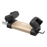 USB zibatmiņa Silicon Power DS72 500 GB USB Gold (SP500GBUC3S72VPG)