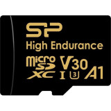 Atmiņas karte SILICON POWER MICROSDXC HIGH ENDURANCE 256GB V30 + ADAPTER (SP256GBSTXDV3V1HSP)