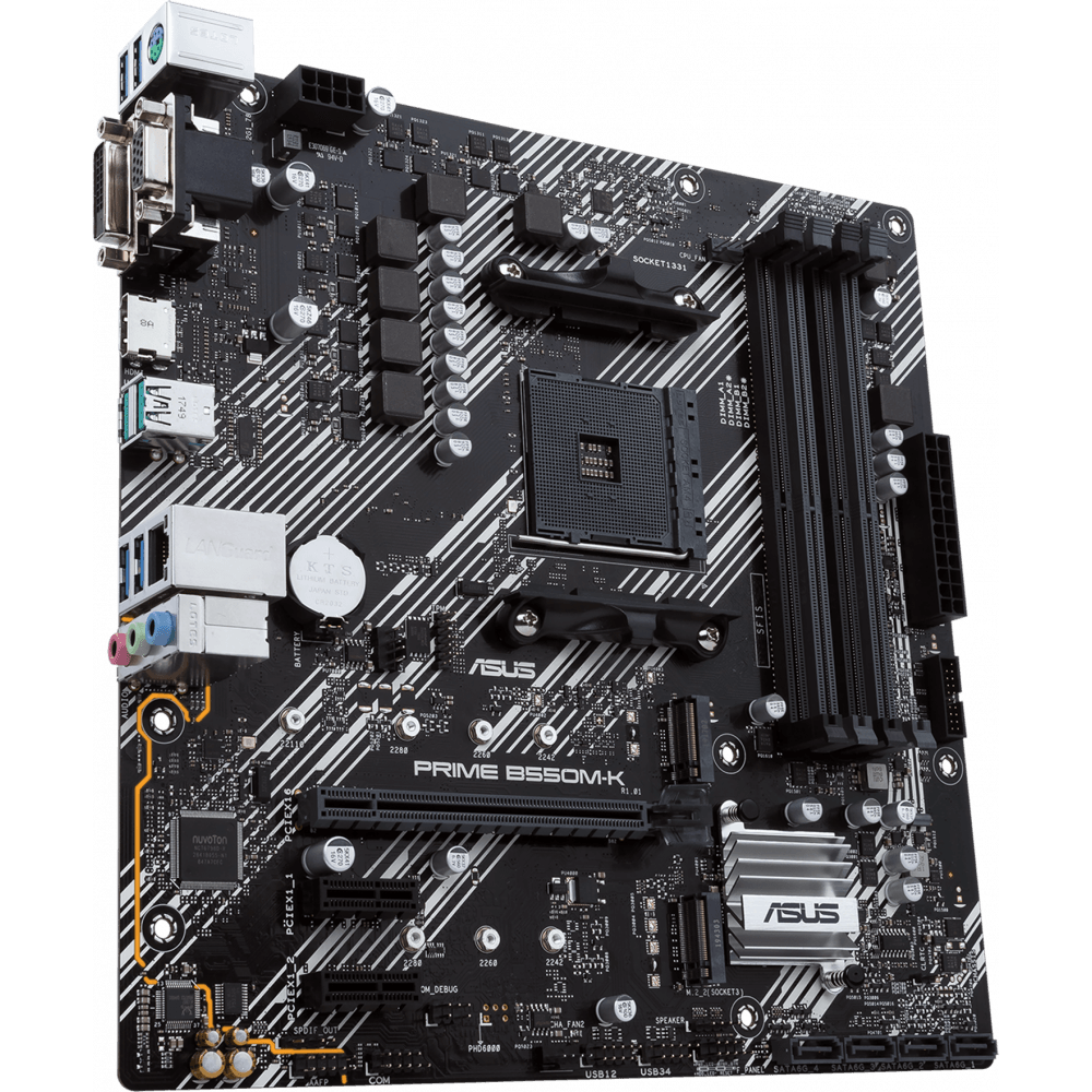 Mainboard ASUS PRIME B550M-K - Foto 2