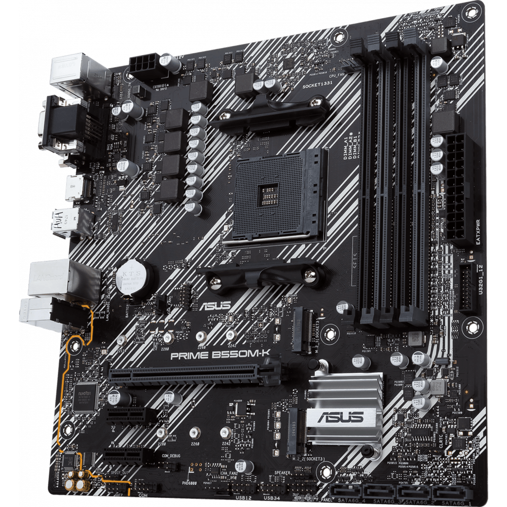 Mainboard ASUS PRIME B550M-K - Foto 3