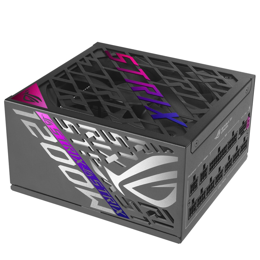 Barošanas bloks ASUS ROG -STRIX-1200P-GAMING 1200 W Black (90YE00W0-B0NA00)