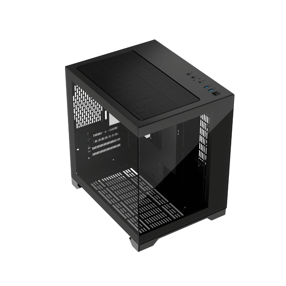 Datoru korpuss 1stPlayer MV5 Black (MV5-TP-BK-2FB7R-1FB7) - foto 3