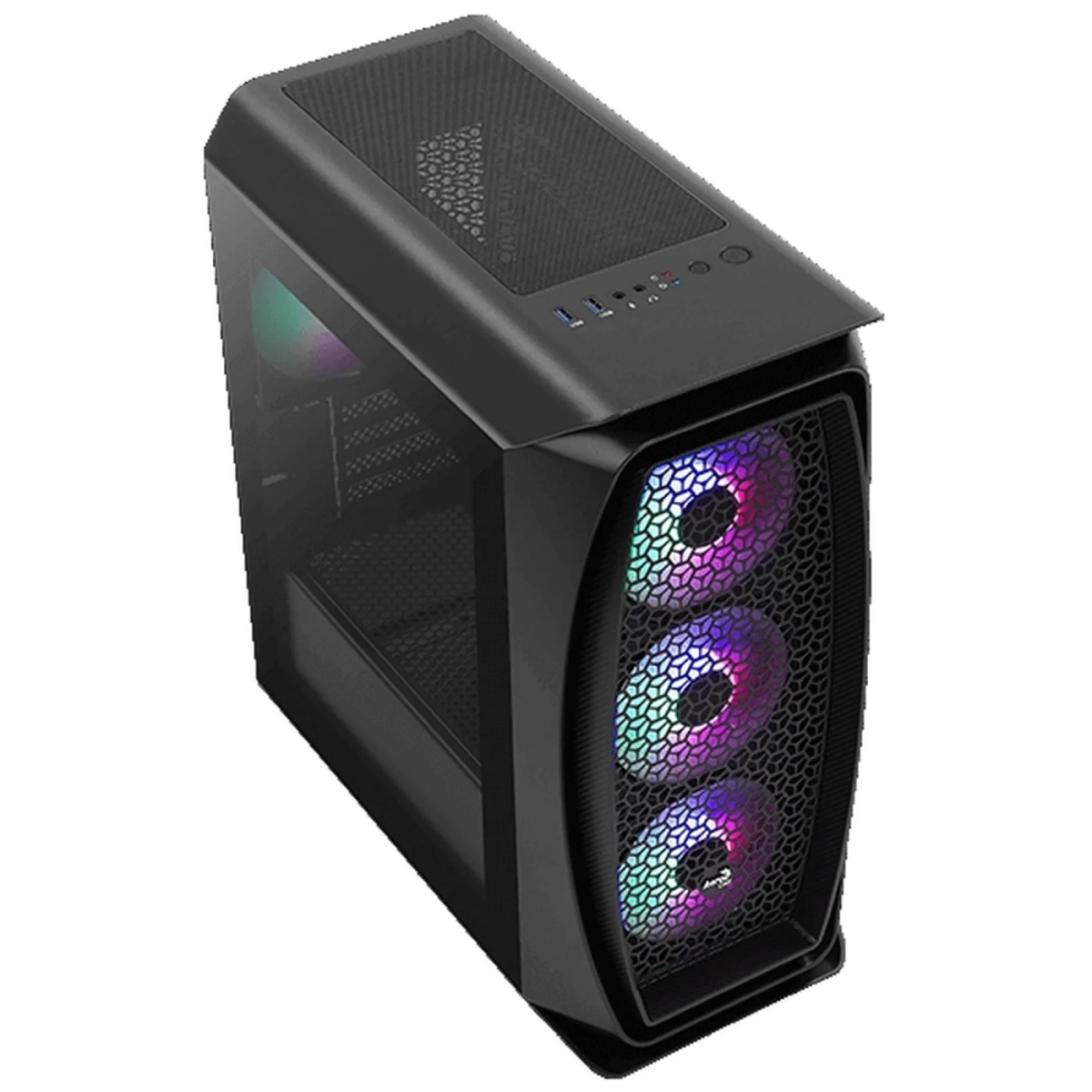 Boitiers PC AeroCool Aero One Mini Frost Mini-Tower Black (ACCS-PB18043.11) - photo 3