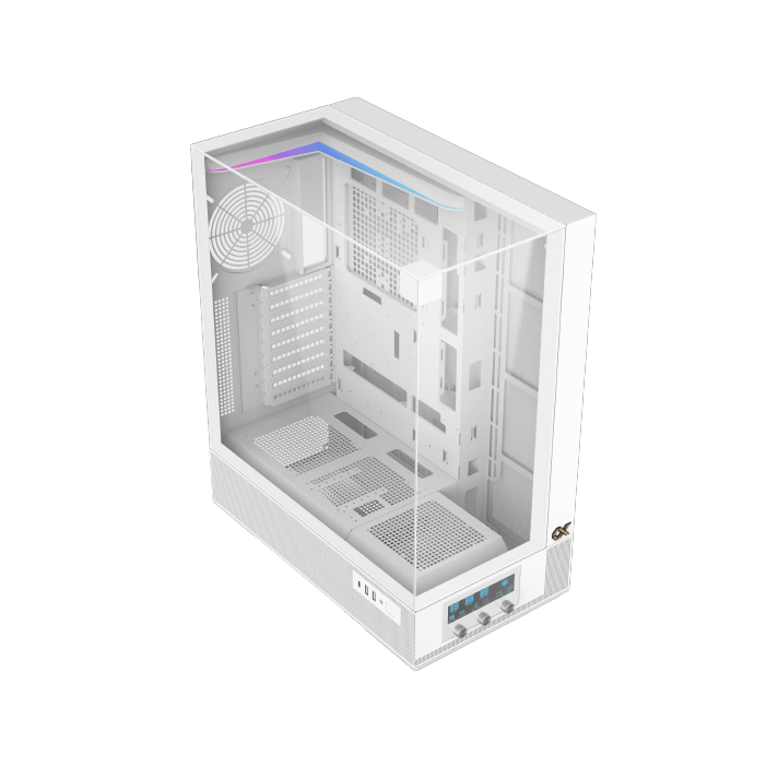 Datoru korpuss Xigmatek Vision Pro White (EN45172) - foto 5