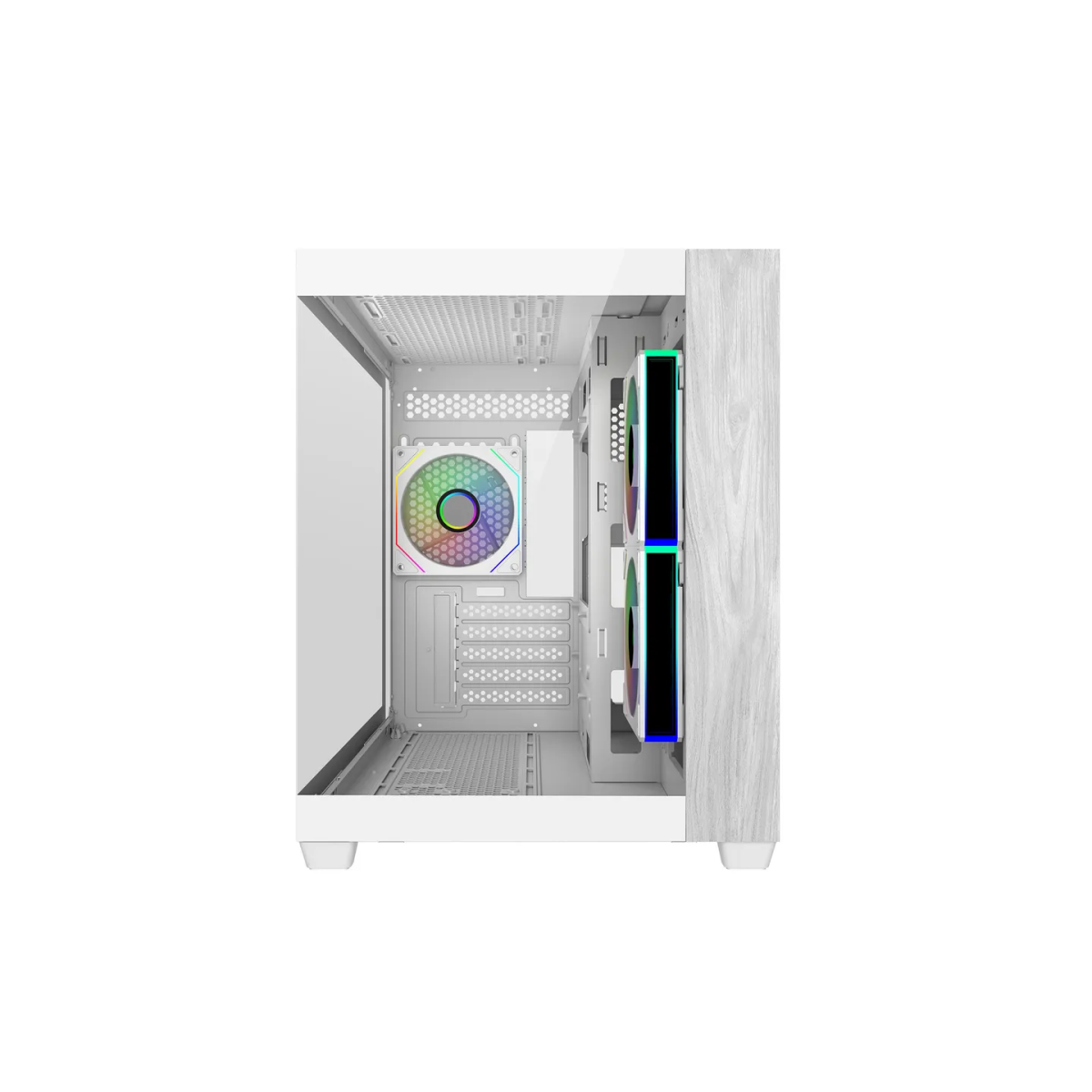 Boitiers PC Cooler Master Elite 481 Wood White (E481-WHNN-S00) - photo 2