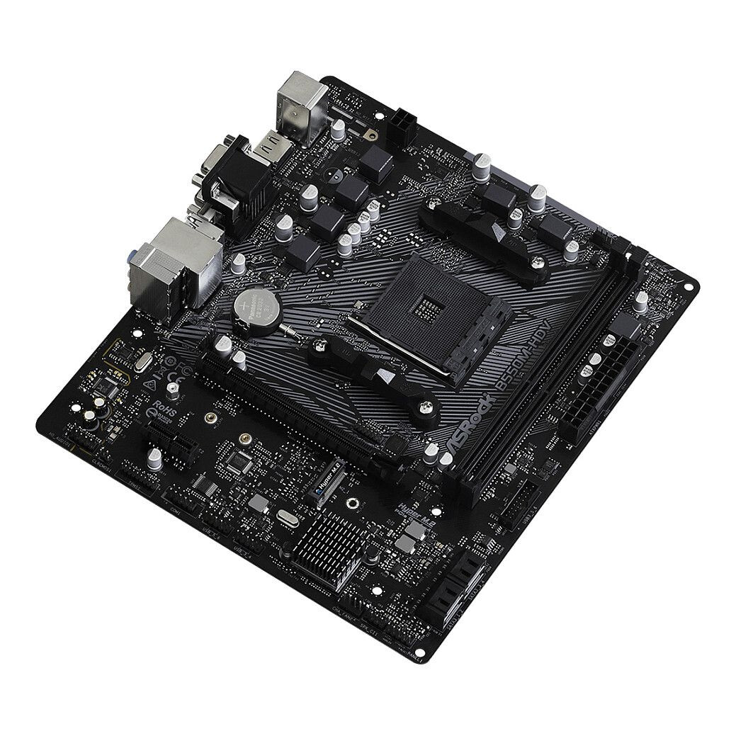 Carte mère ASRock B550 B550M-HDV Black (90-MXBDJ0-A0UAYZ) - photo 3