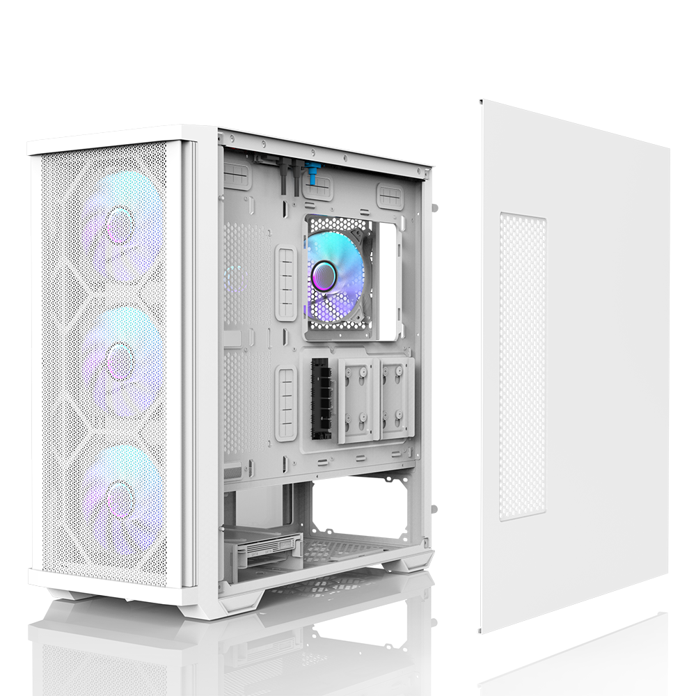 Boitiers PC Zalman Z10 Duo Mid-Tower White - Z10 DUO White - photo 3