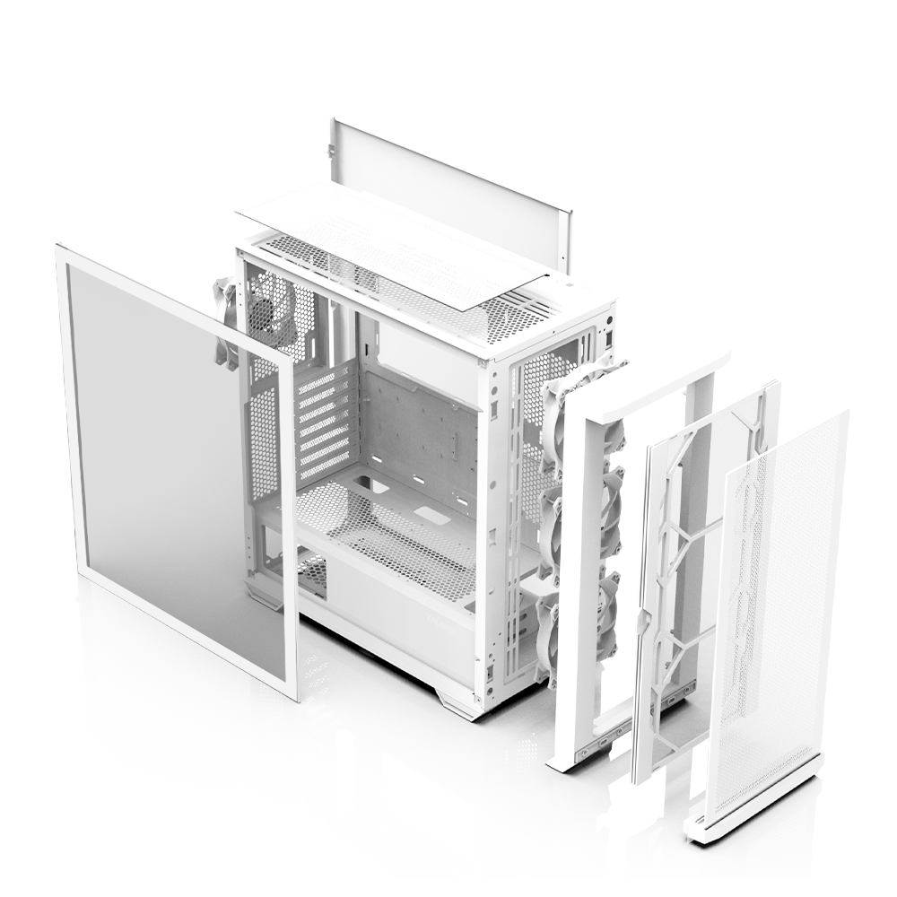 Boitiers PC Zalman Z10 Duo Mid-Tower White - Z10 DUO White - photo 7