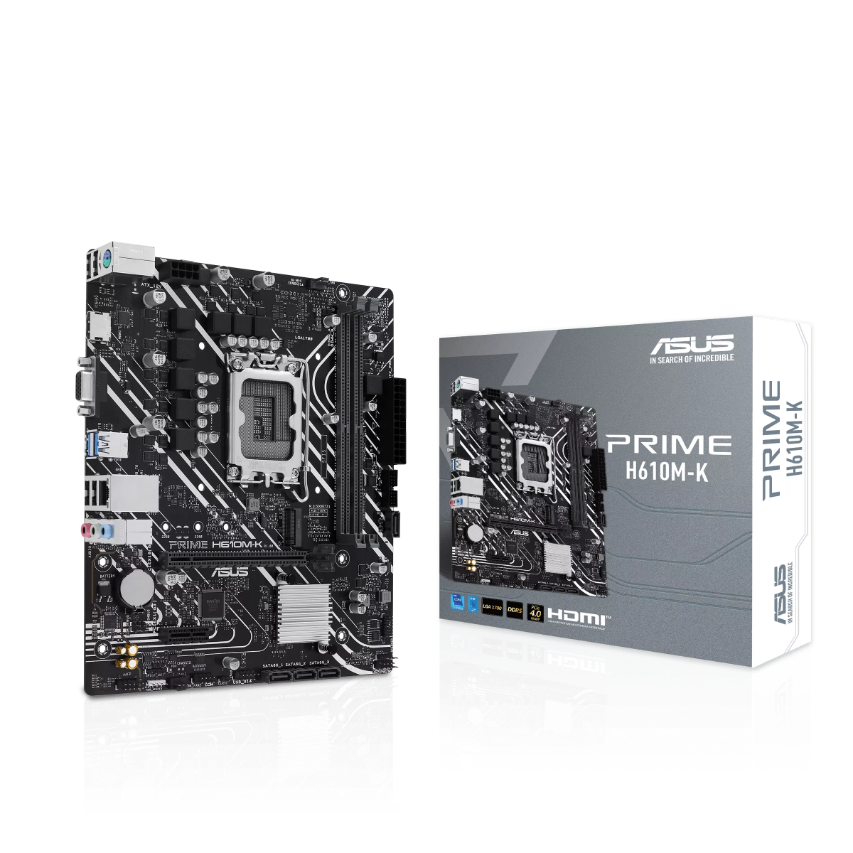 Carte mère Asus Prime H610M-K DDR5 (90MB1GA0-M0EAY0) - photo 5