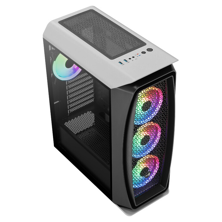 Datoru korpuss AeroCool Aero One Duo Mid-Tower White (ACCM-PB17443.21) - foto 5