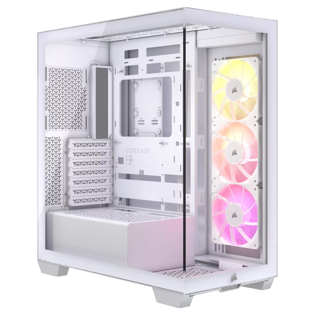 Datoru korpuss Corsair 3500X Mid-Tower White (CC-9011279-WW)