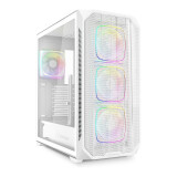Boitiers PC Sharkoon AK5M RGB Midi Tower White (4044951041688)