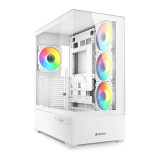 Boitiers PC Sharkoon AK6 RGB Midi Tower White (4044951041701)