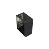 Datoru korpuss AeroCool Trinity Mini-G-BK-V2 Mini Tower Black (ACCS-PV32033.11)