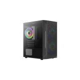 Datoru korpuss AeroCool Trinity Mini-G-BK-V2 Mini Tower Black (ACCS-PV32033.11)