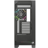 Datoru korpuss XYZ Trifecta Mid‑Tower Black (X-CS-TRIFECTA-B)