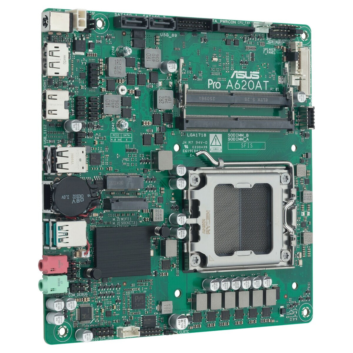 Pamatplate ASUS A620A PRO A620AT-CSM Green (90MB1L5M-M0EAYC) - foto 2