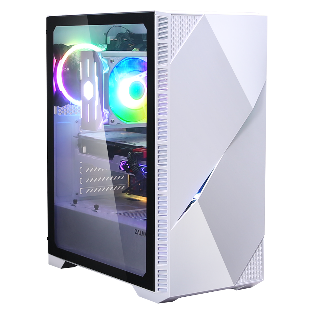 Datoru korpuss Zalman Z3 Mid-Tower White (Z3 Iceberg White)