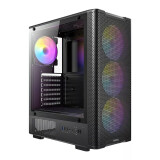 Datoru korpuss Antec VX310 Mid‑Tower Black (0-761345-10232-2)