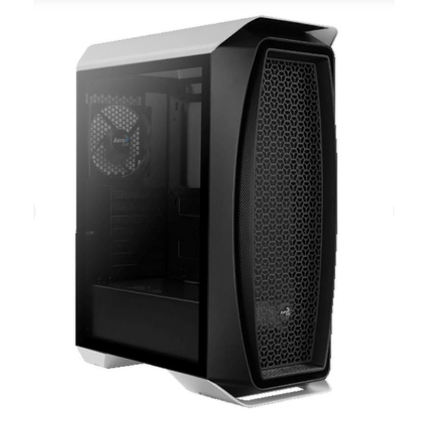 Datoru korpuss AeroCool Aero One Mid-Tower White/Black (ACCM-PB17013.21)