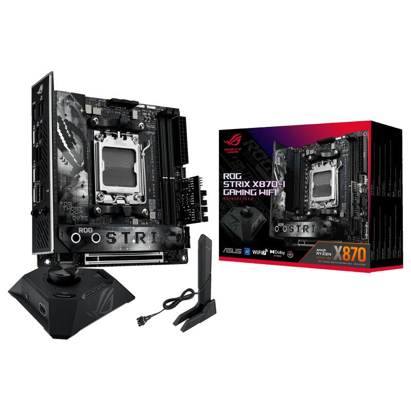 Pamatplate ASUS X870 ROG STRIX X870-I GAMING WIFI Black (90MB1IW0-M0EAY0) - foto 8