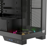 Datoru korpuss XYZ Trifecta Hydrotemp Mid-Tower Black (XYZ-SA-977)