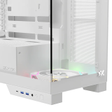 Datoru korpuss XYZ Trifecta Hydrotemp Mid-Tower White (X-SI-TRIFECTA360-W-EQ)