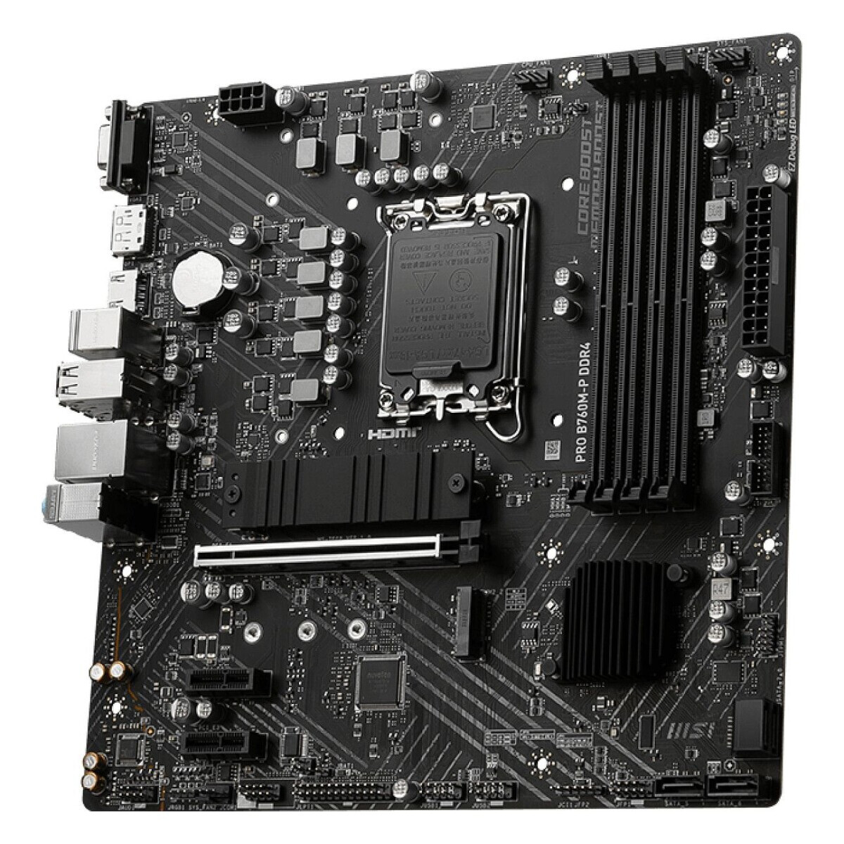 Pamatplate MSI B760 PRO B760M-P DDR4 Black (7E02-001R) - foto 3