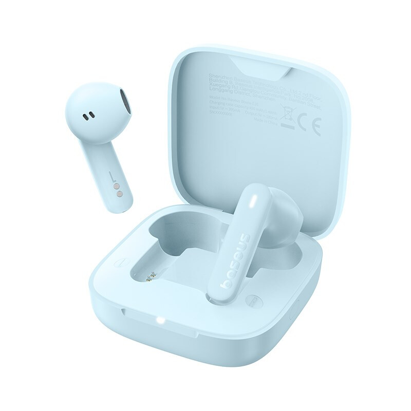 Austiņas Baseus Bowie E16 Headset Blue (A00061900313-01)