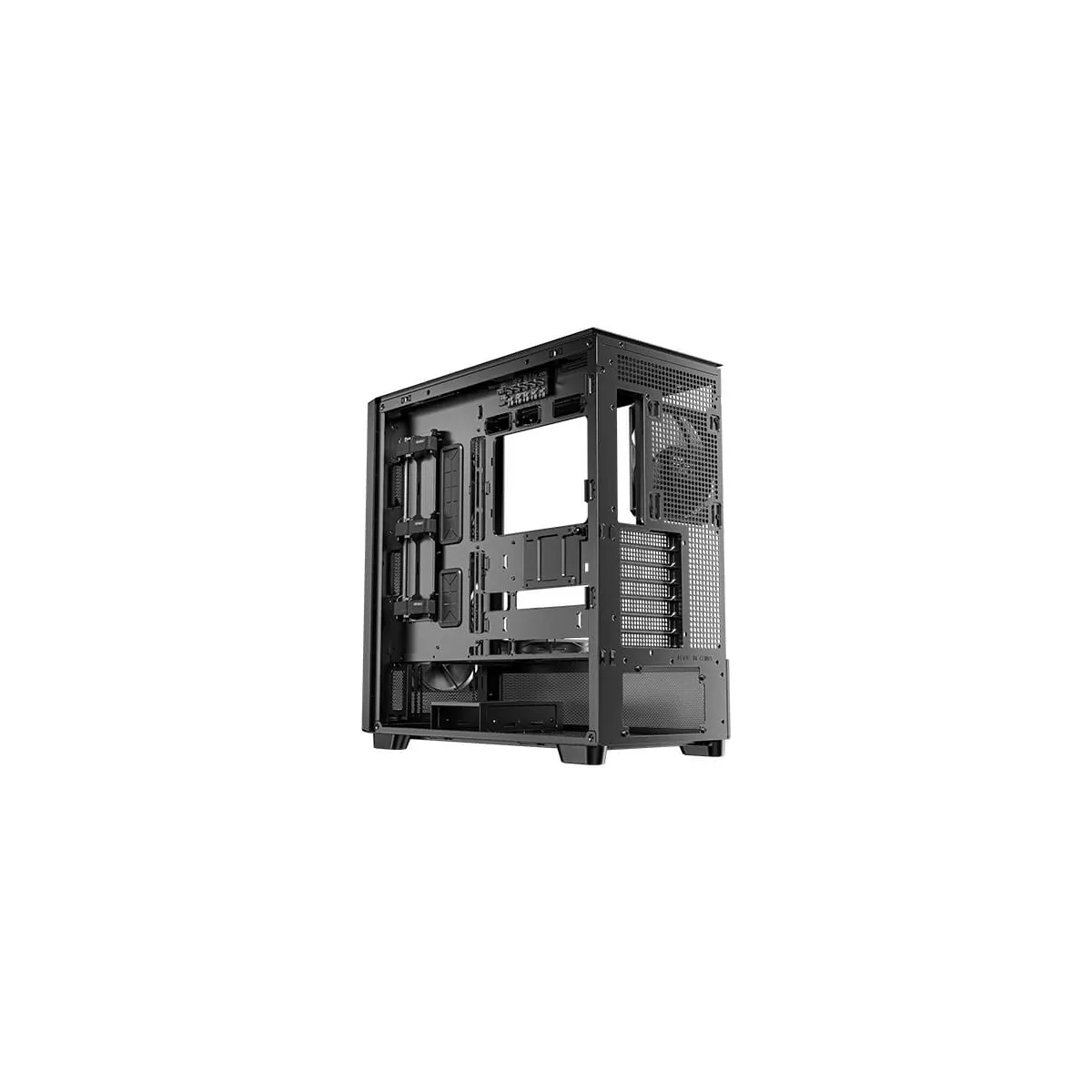 Datoru korpuss Antec Flux Midi Tower Black (0-761345-10133-2) - foto 4