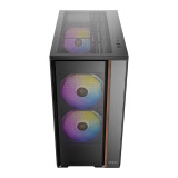 Datoru korpuss Antec Flux Rear Mid Tower Black (0-761345-10241-4)