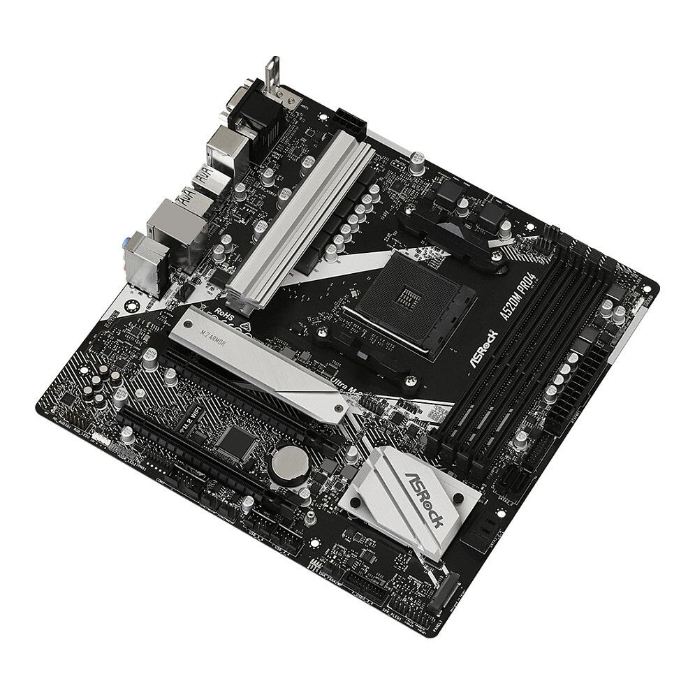 Pamatplate ASRock A520M PRO4 (A520M PRO4) - foto 3